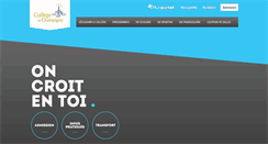 Desktop Screenshot of collegedechampigny.com